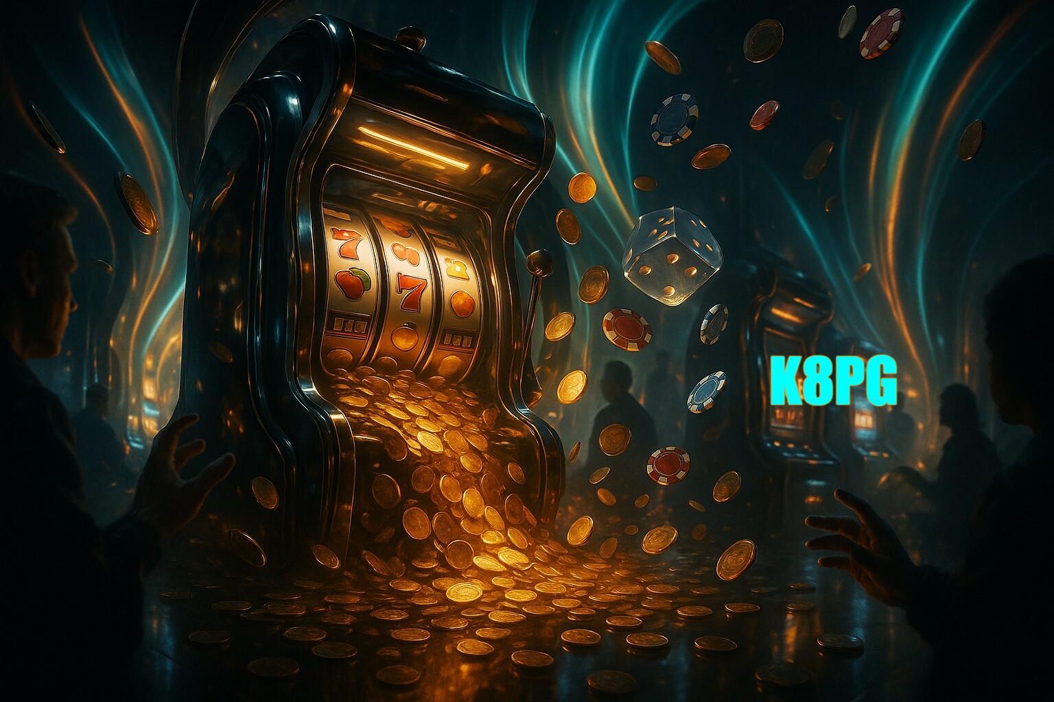 Diversos jogos de caça-níqueis