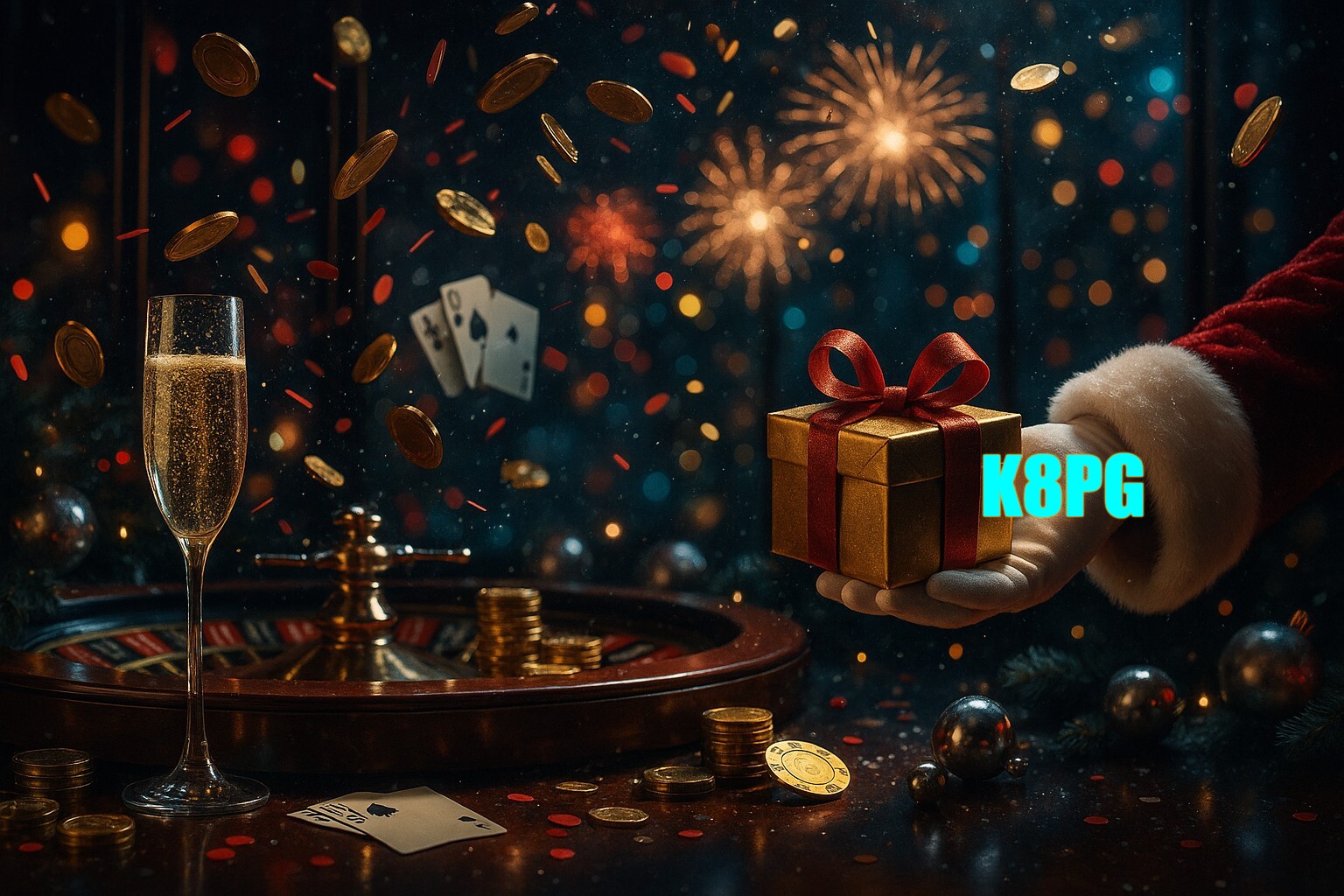 Promoções de Ano Novo no K8PG